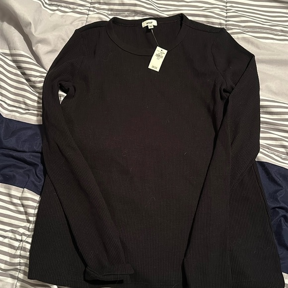Aerie long sleeve waffle tee - Picture 2 of 3